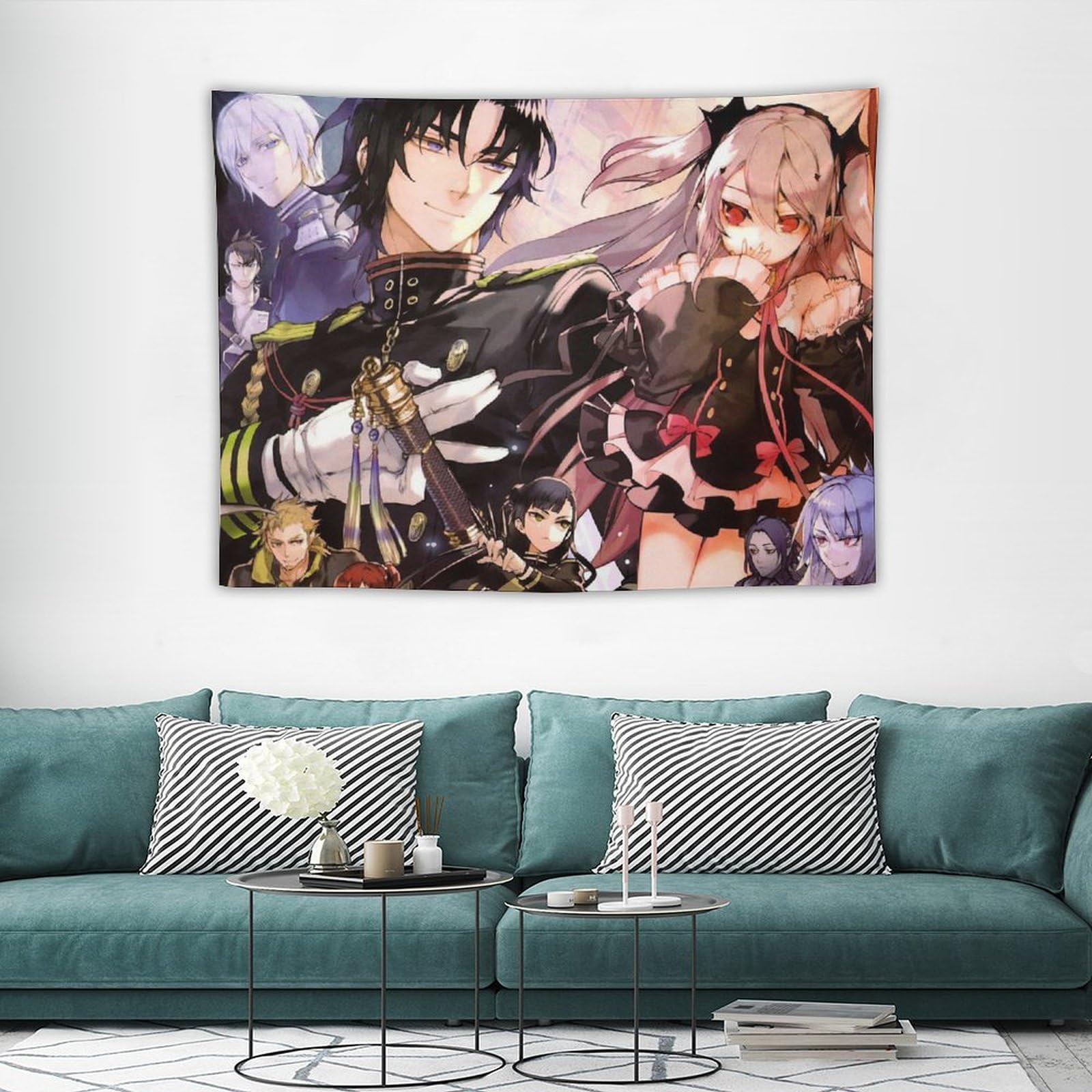 Amazon.co.jp: タペストリー おしゃれ 終わりのセラフ クルル